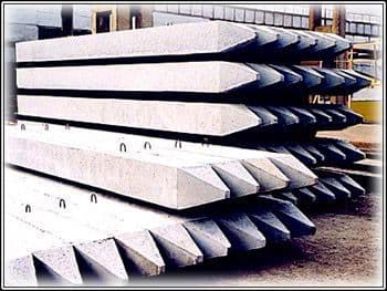 Сваи железобетонные С 50-30-3 прямоугольные 0.46м3, шт